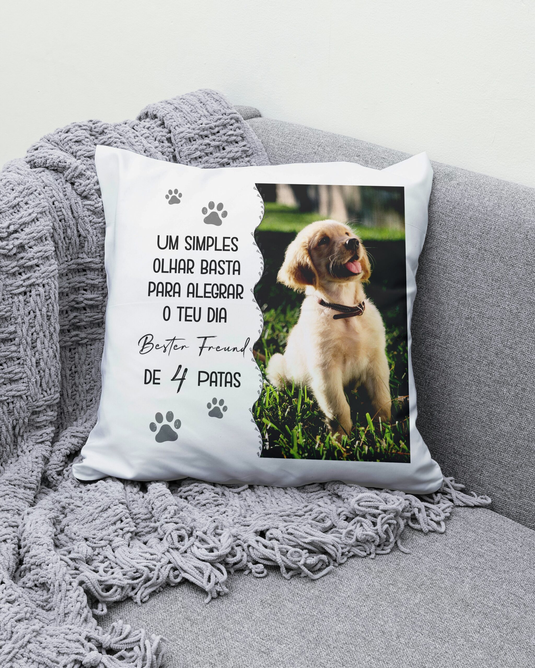 Almofada Amigo 4 Patas