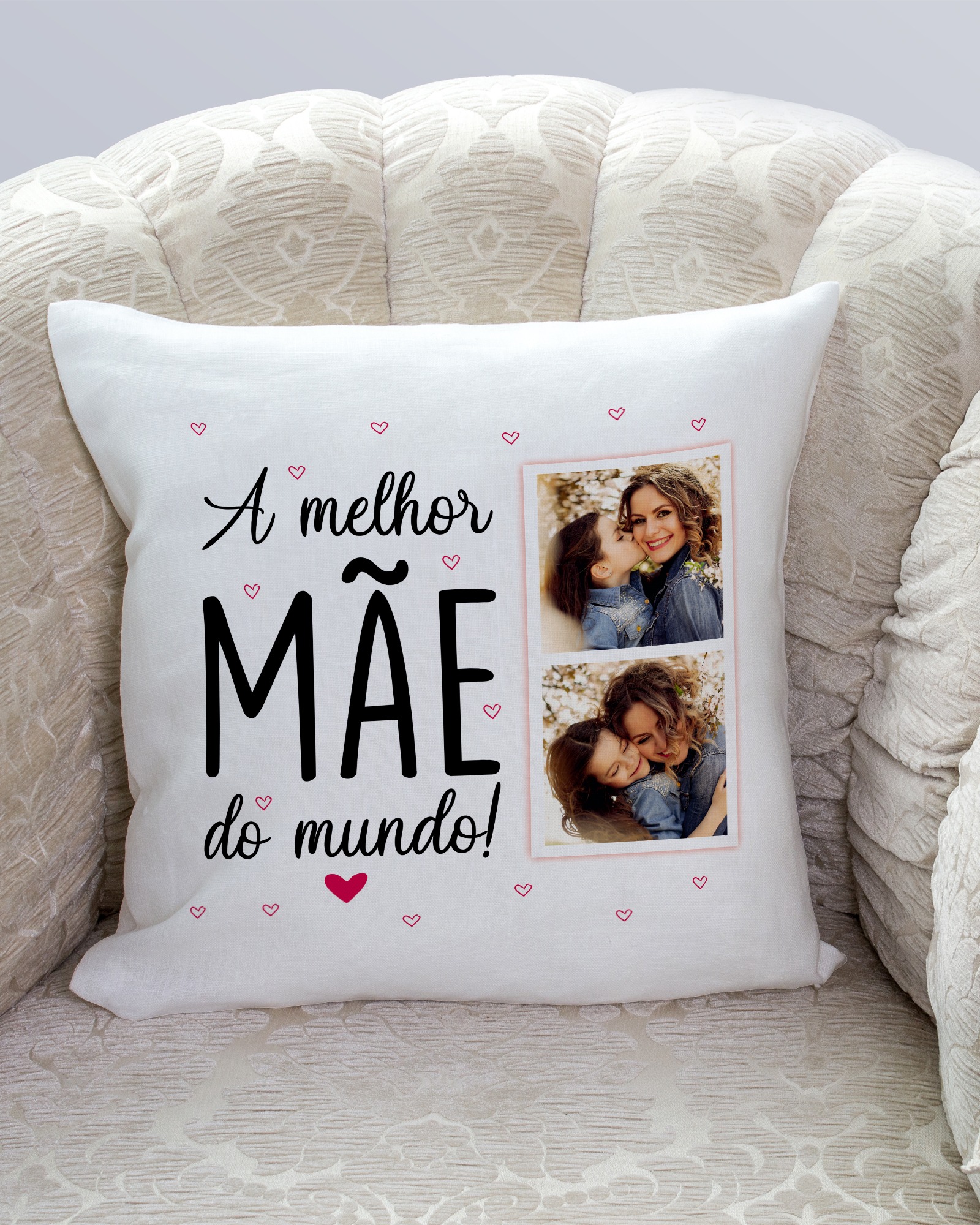Almofada Melhor Mãe do mundo