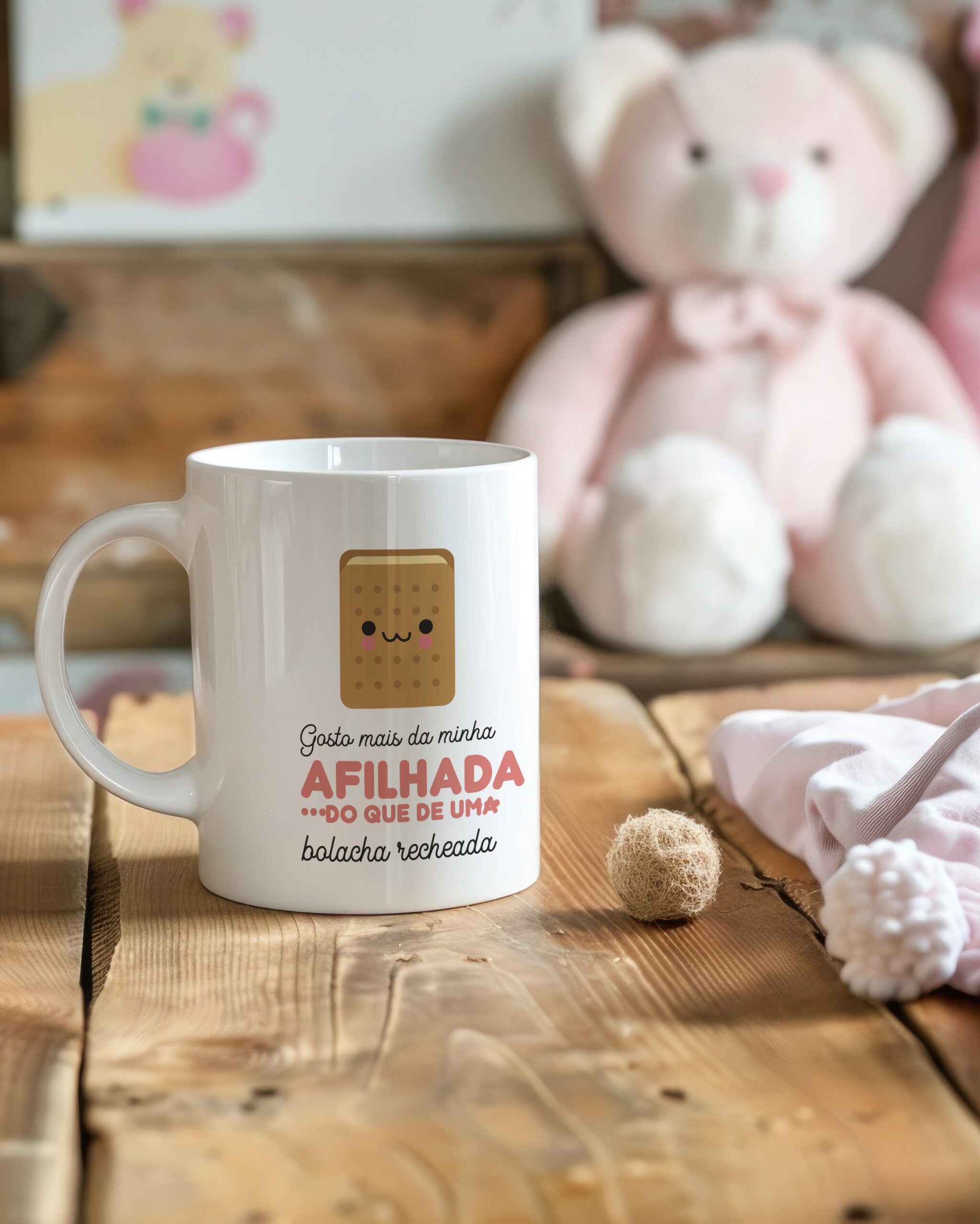 Caneca Gosto Mais da Minha Afilhada