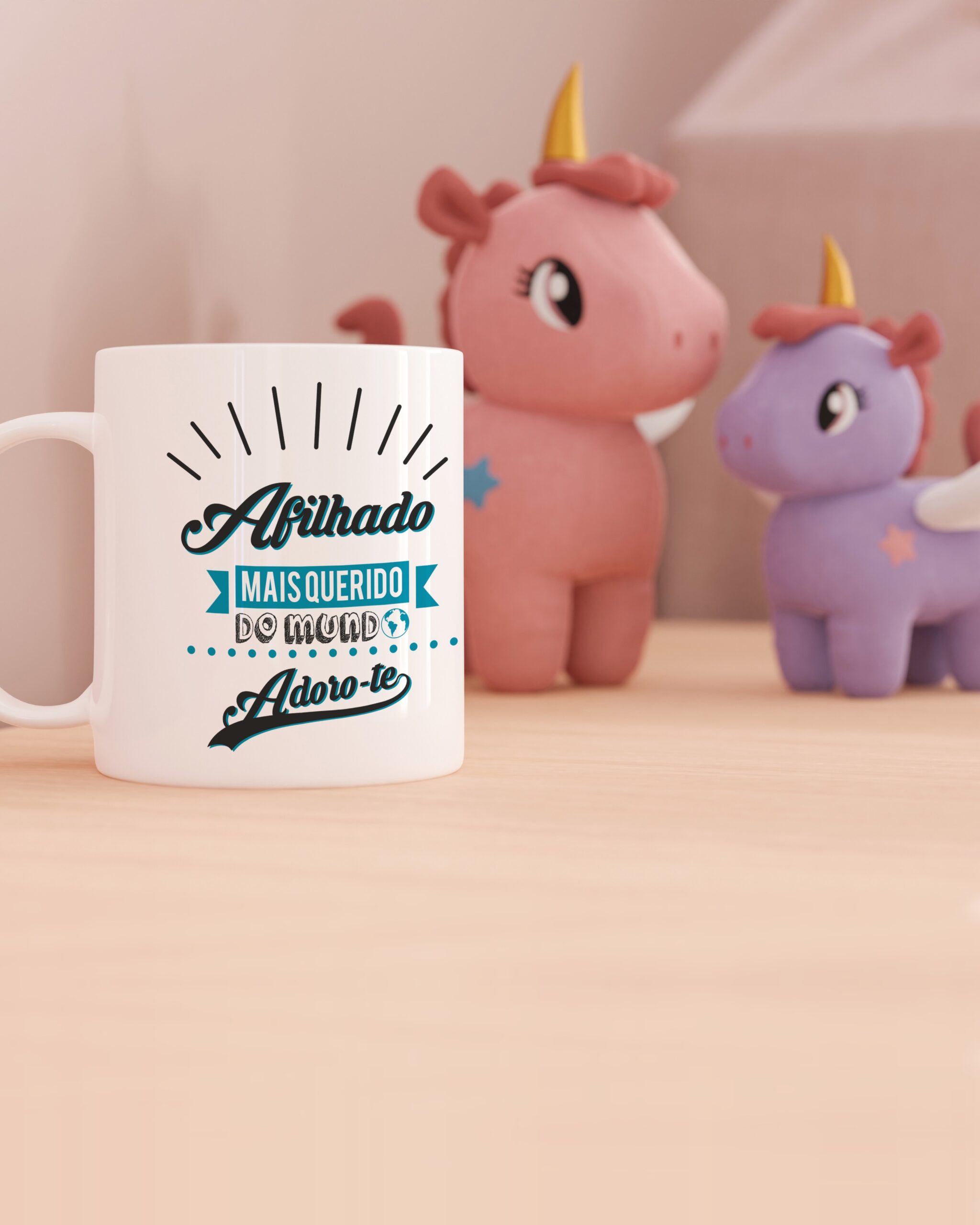 Caneca Afilhado Mais Querido do Mundo
