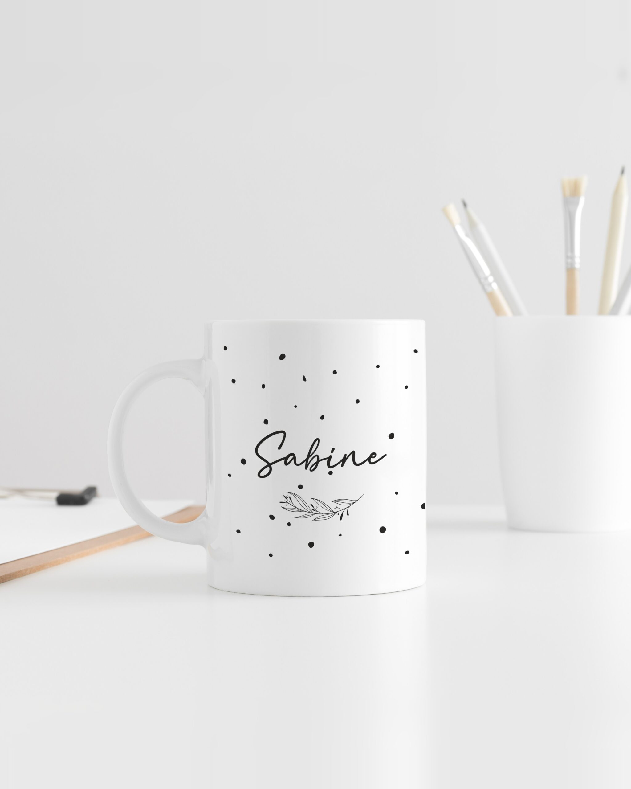 Caneca personalizada Nome com Estrelas