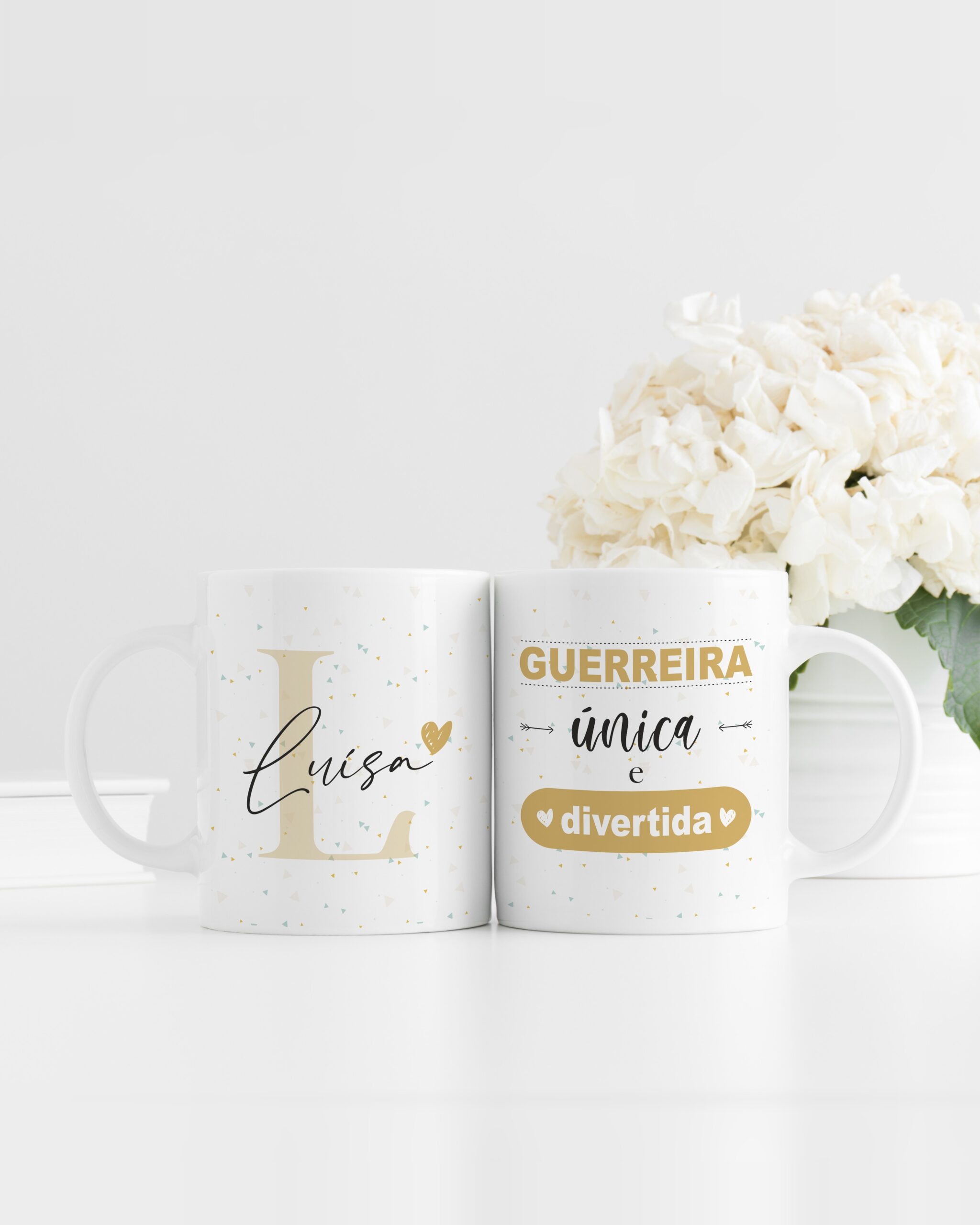 Caneca Guerreira Única e Divertida