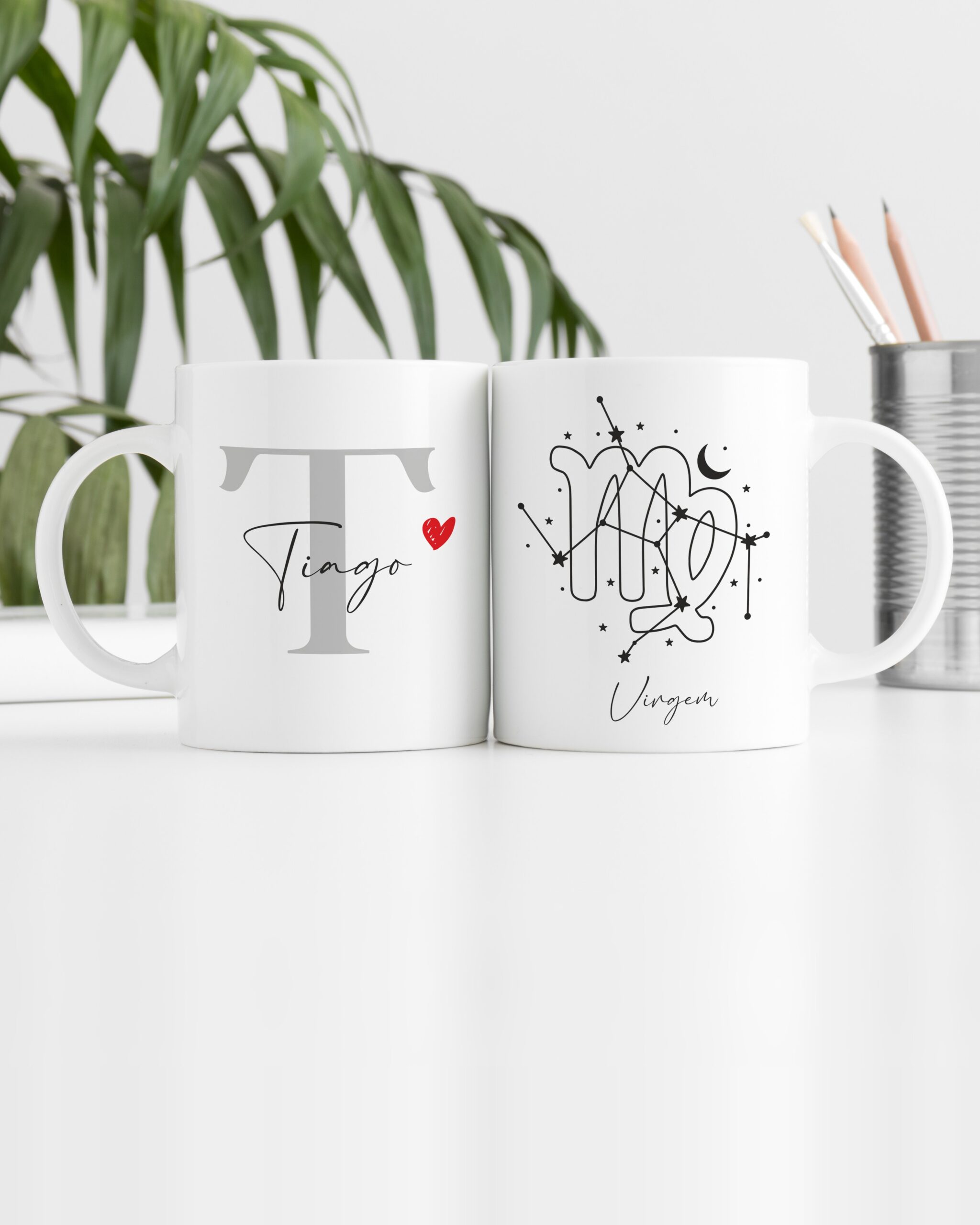 Caneca Inicial e Signo