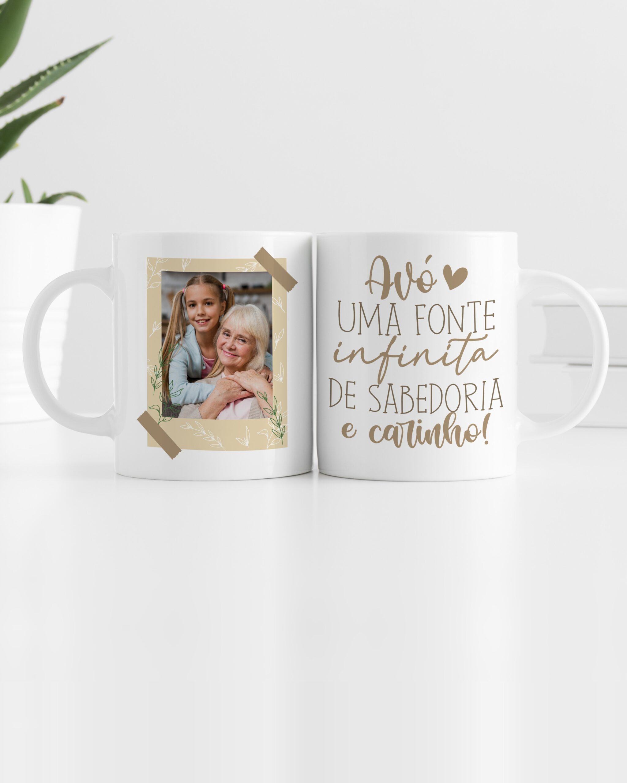 Caneca Avó Fonte Infinita de Sabedoria