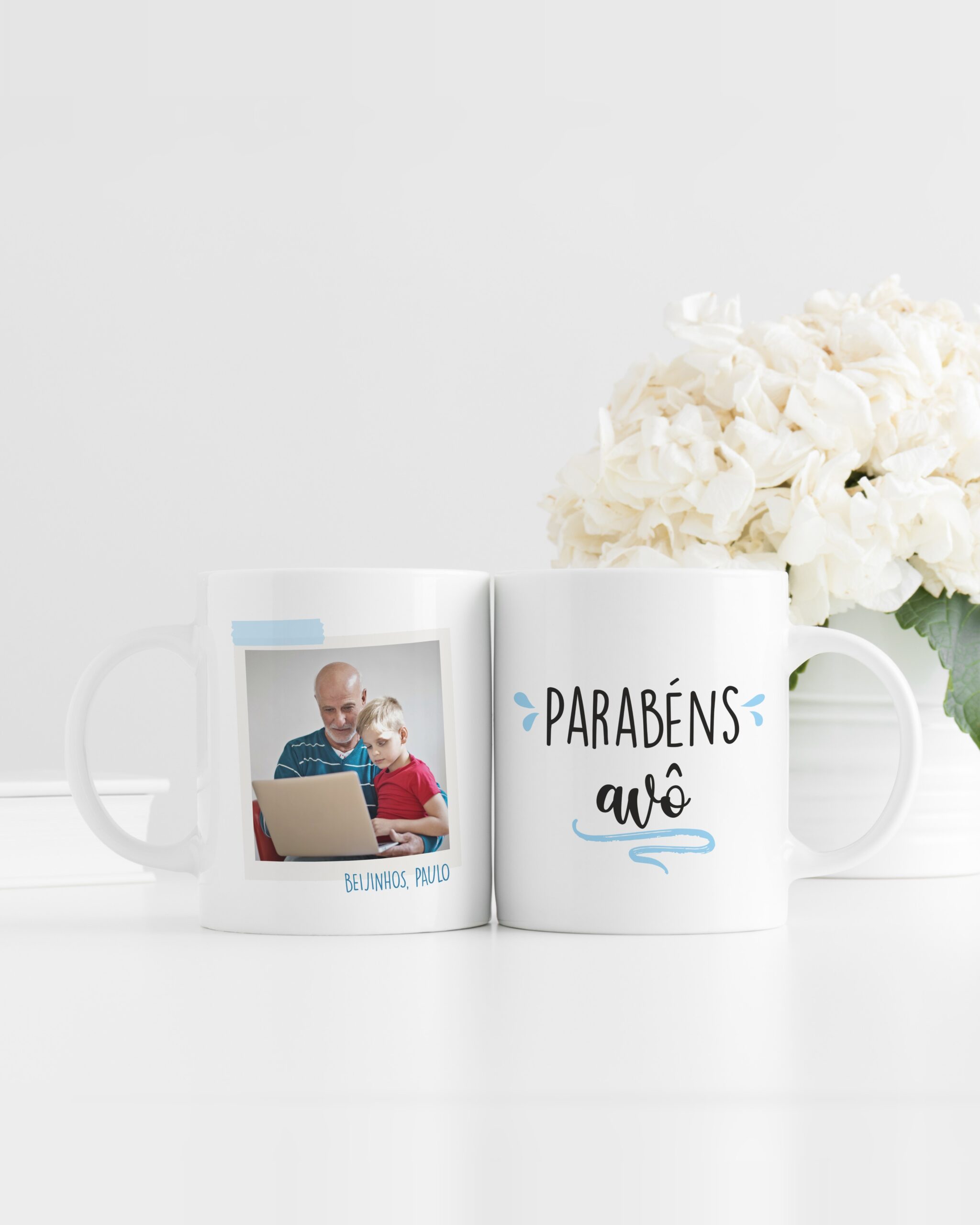 Caneca Parabéns Avô
