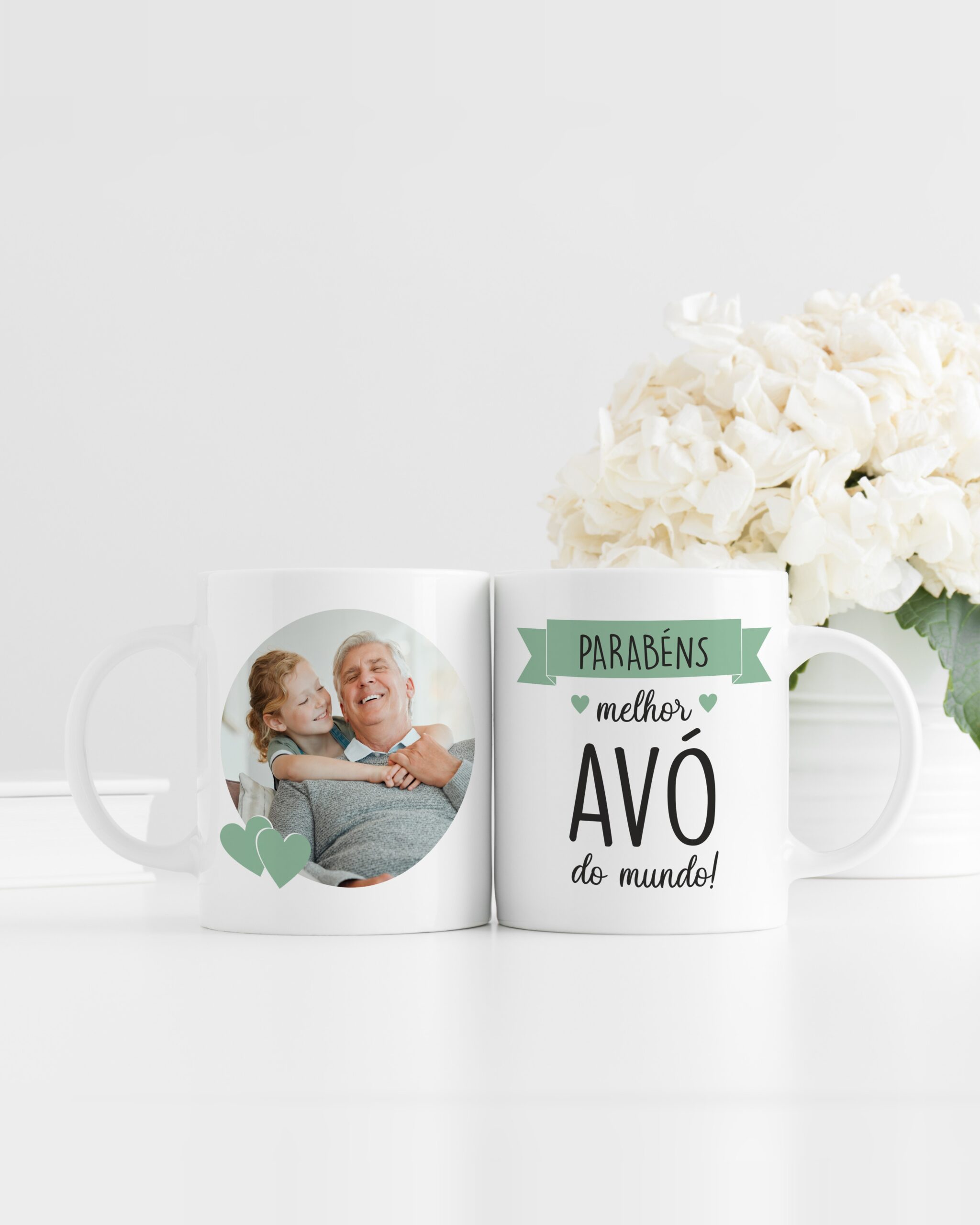 Caneca Parabéns Melhor Avô do Mundo