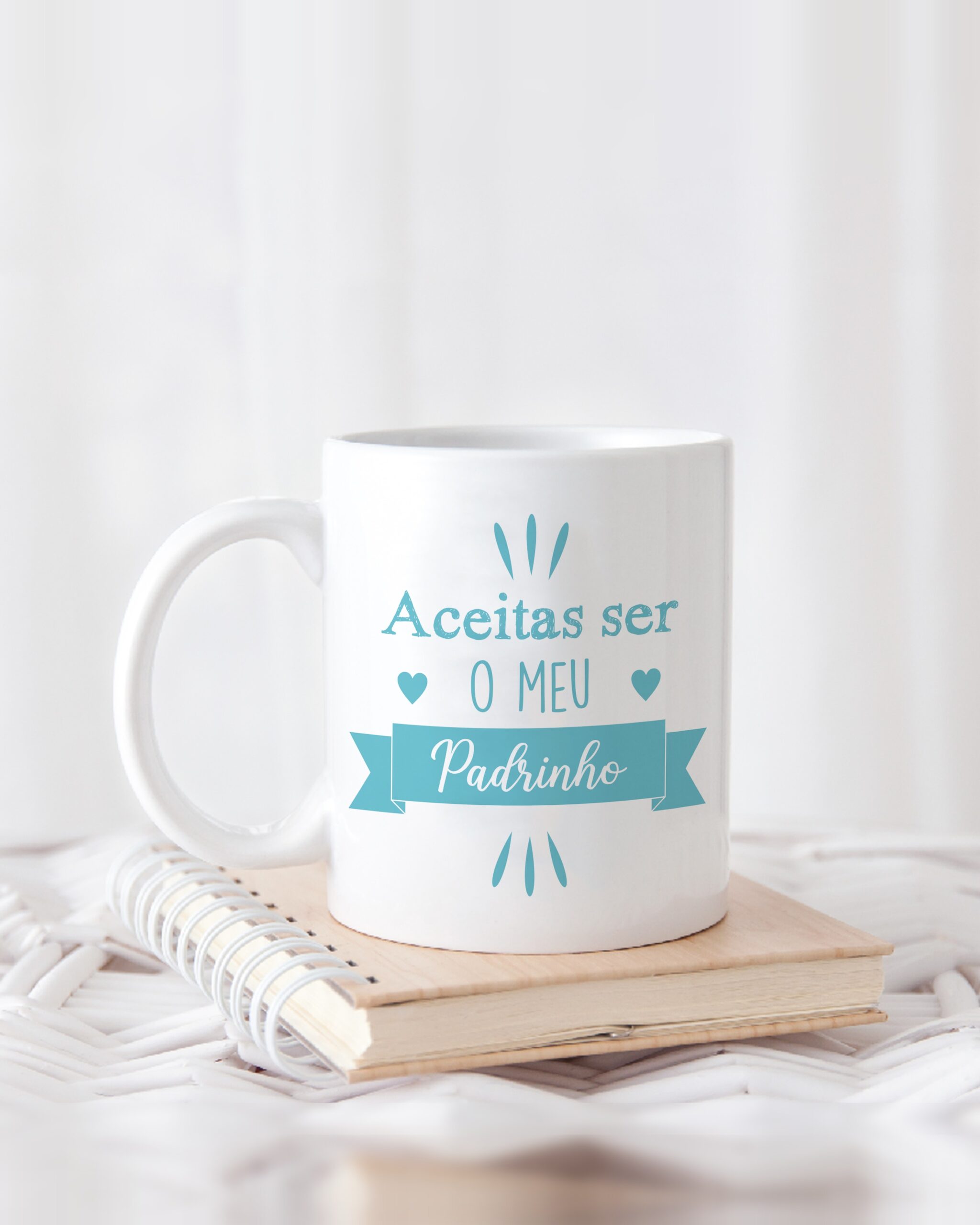 Caneca Aceitas Ser o Meu Padrinho