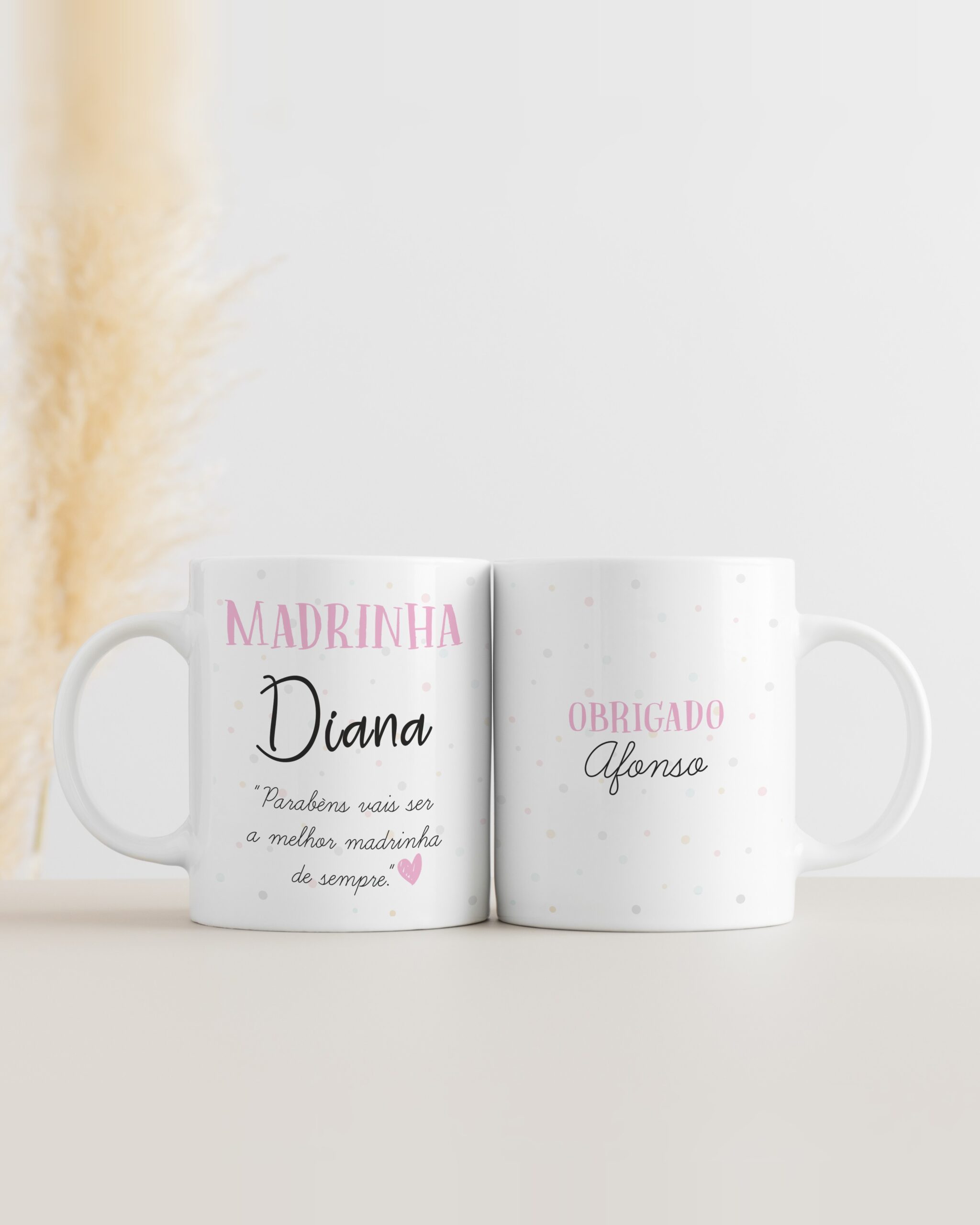Caneca Madrinha Obrigado