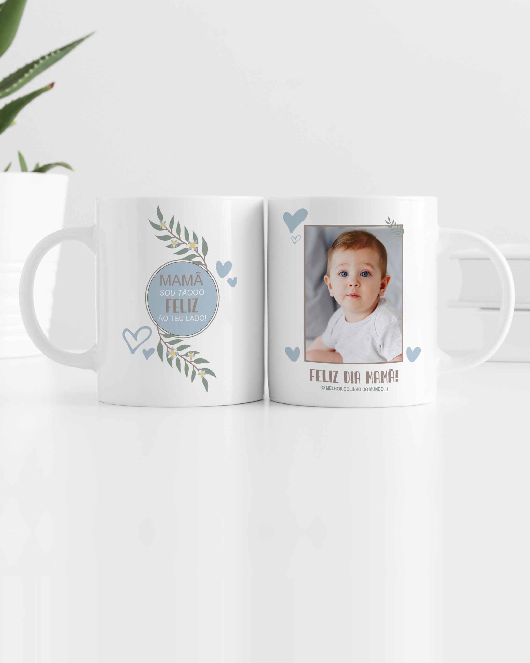 Caneca Feliz Dia da Mamã