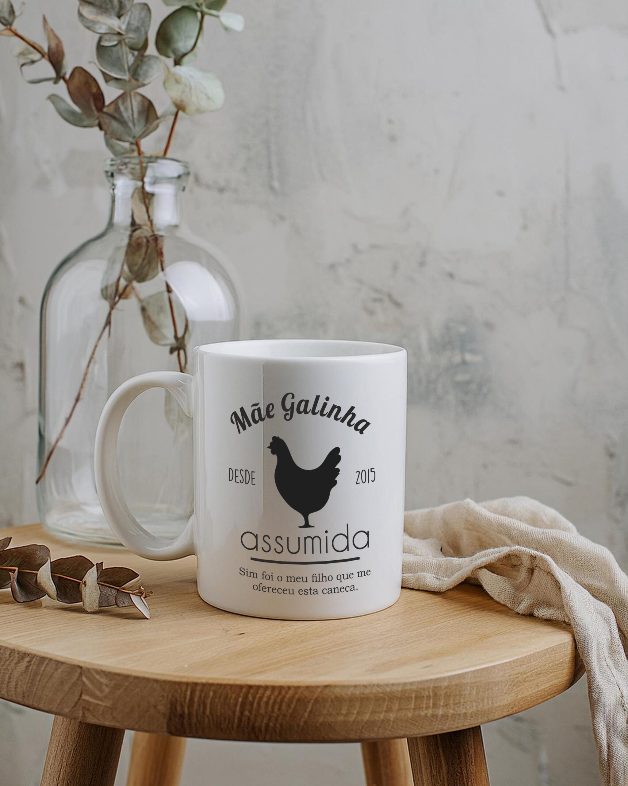 Caneca Mãe Galinha Assumida