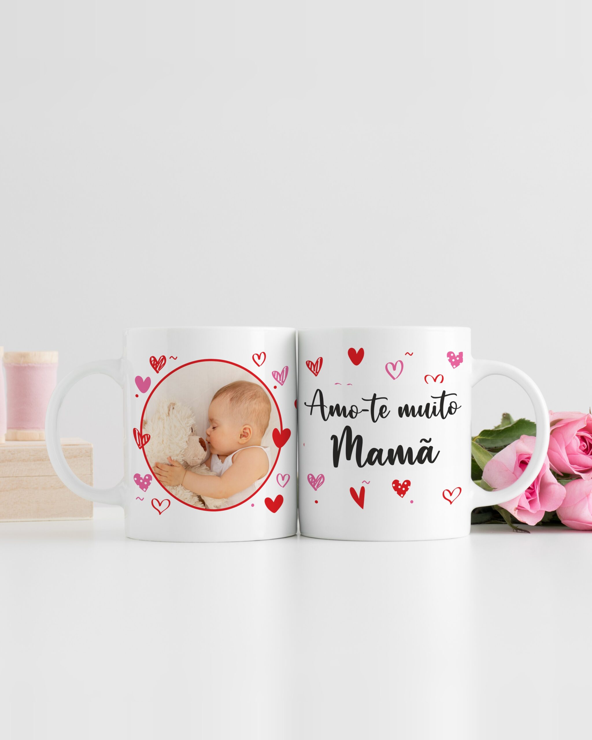 Caneca Amo-te Muito Mamã
