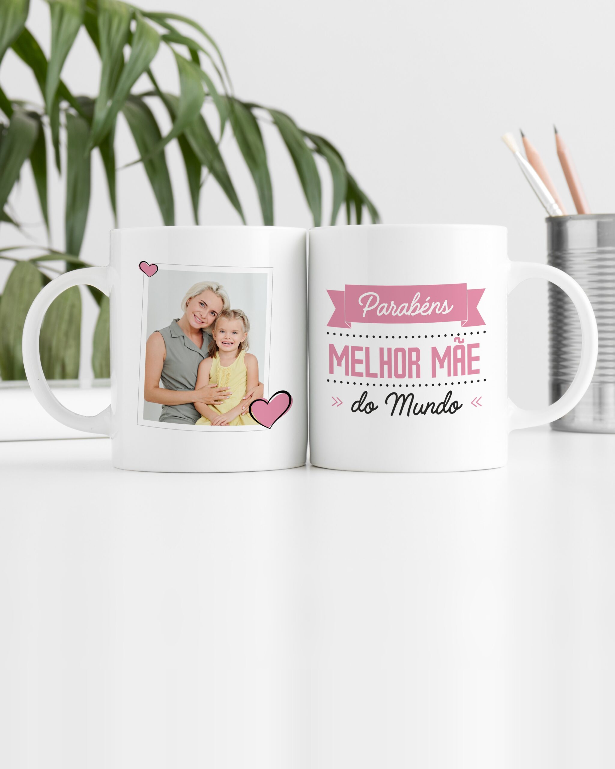 Caneca Parabéns Melhor Mãe do Mundo
