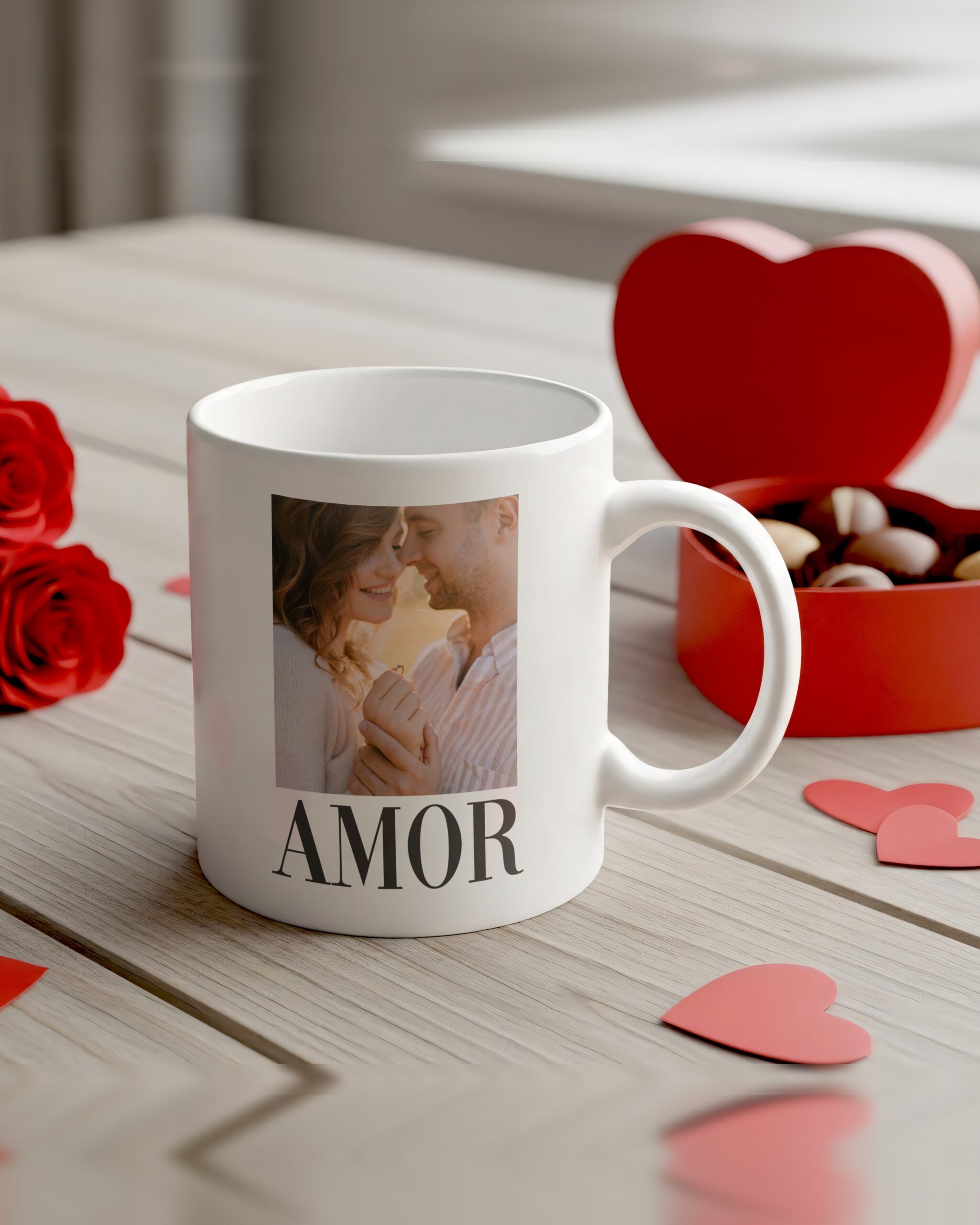 Caneca personalizada Amor com Foto