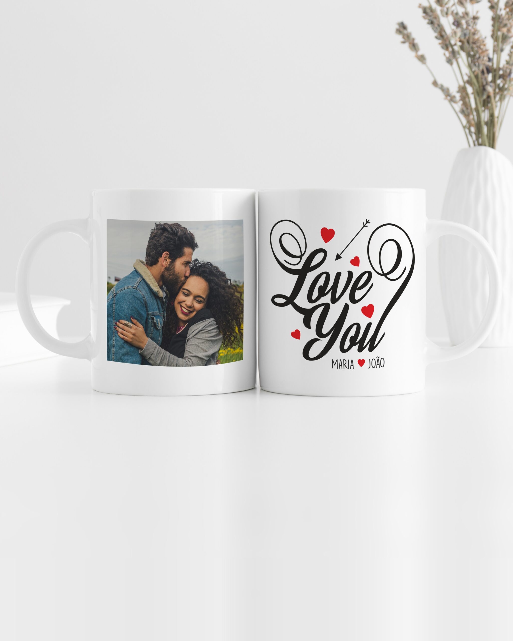 Caneca personalizada Love You
