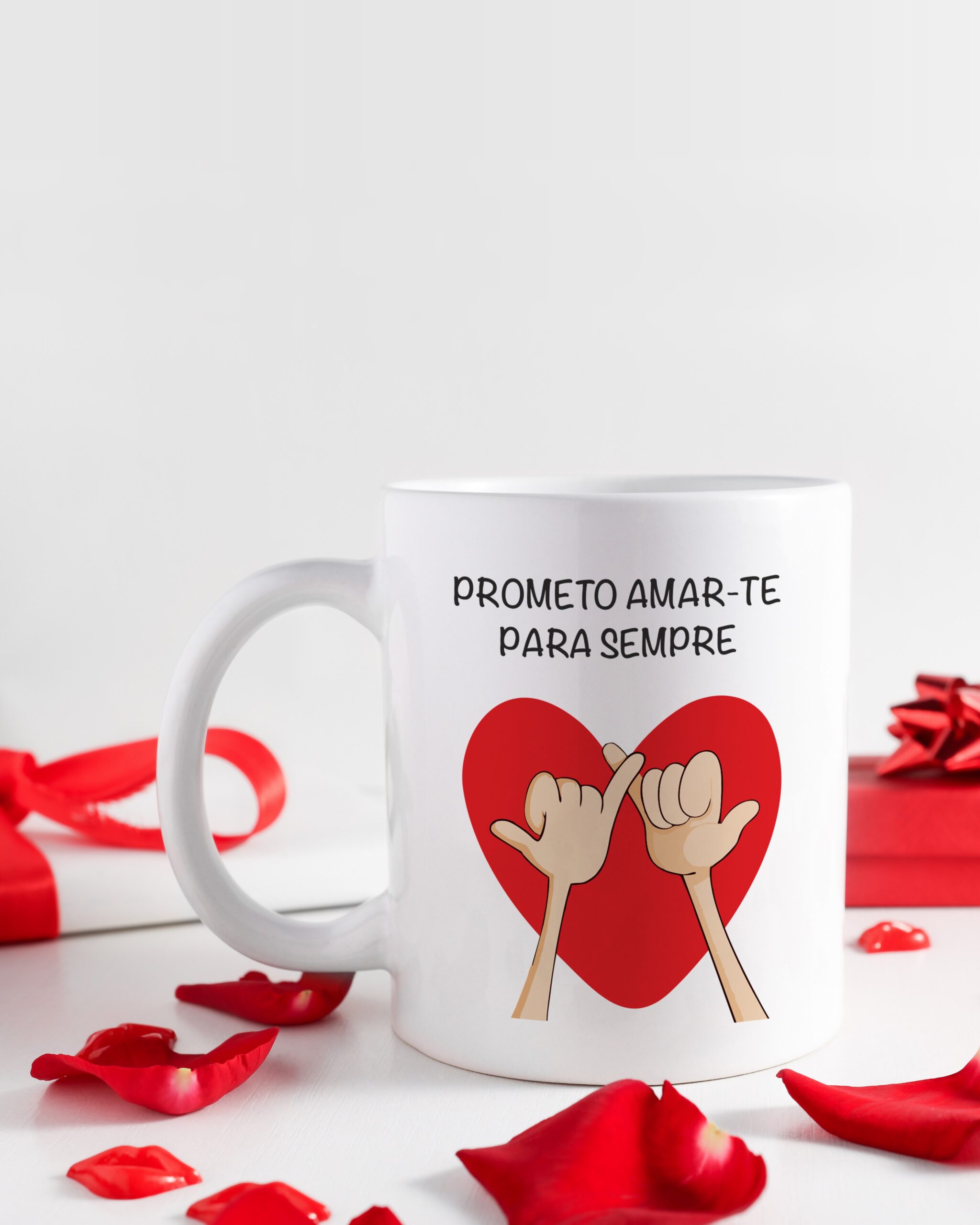 Caneca Prometo Amar-te para Sempre