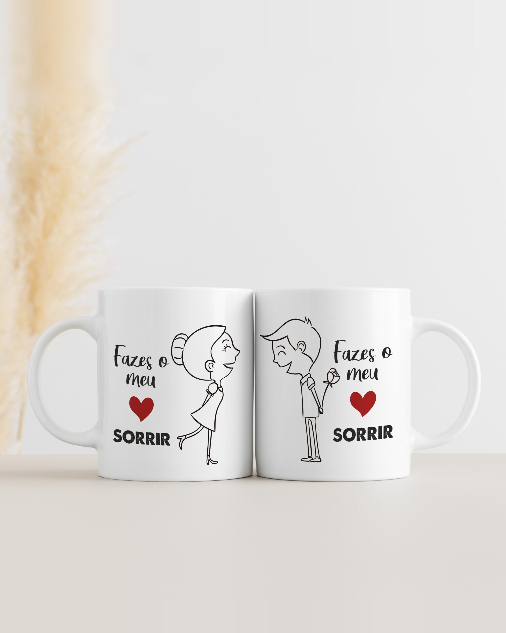Caneca Fazes o Meu Coração Sorrir