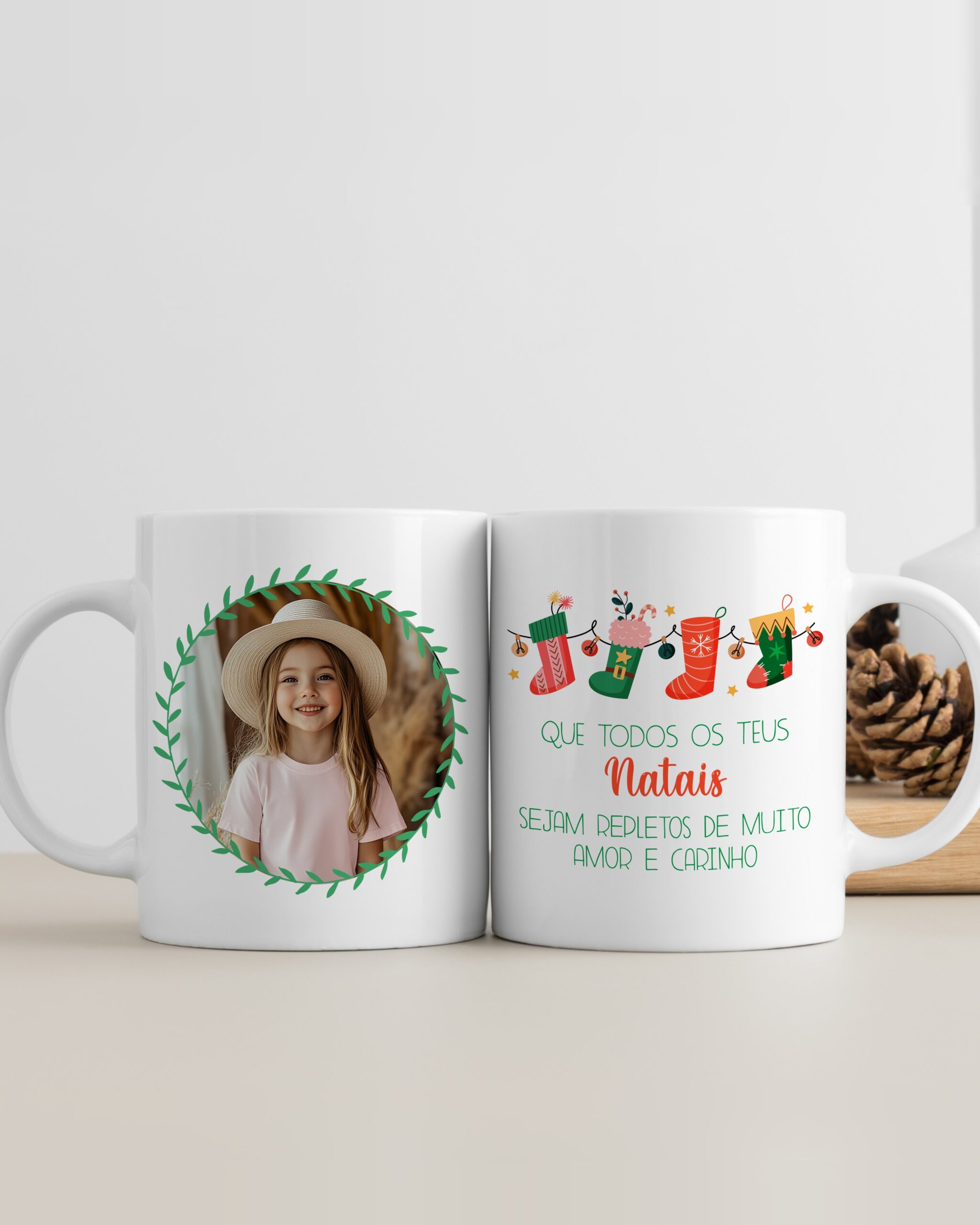Caneca Que Todos os Teus Natais