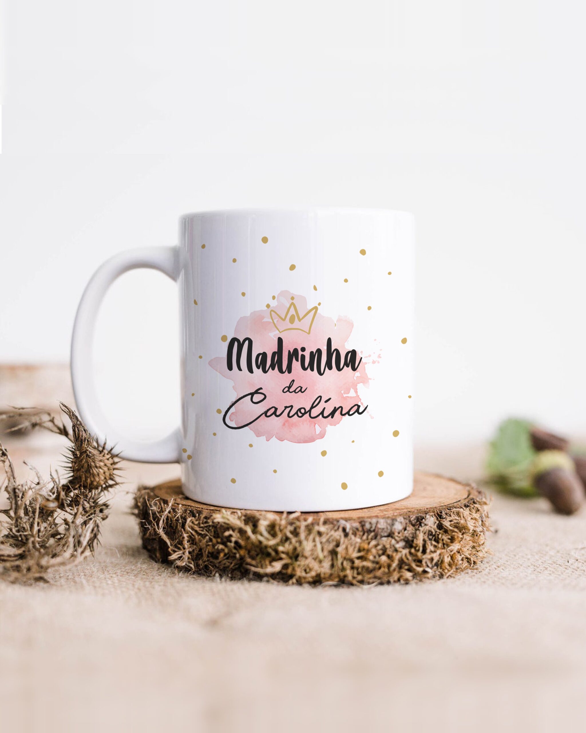 Caneca personalizada Madrinha da Nome