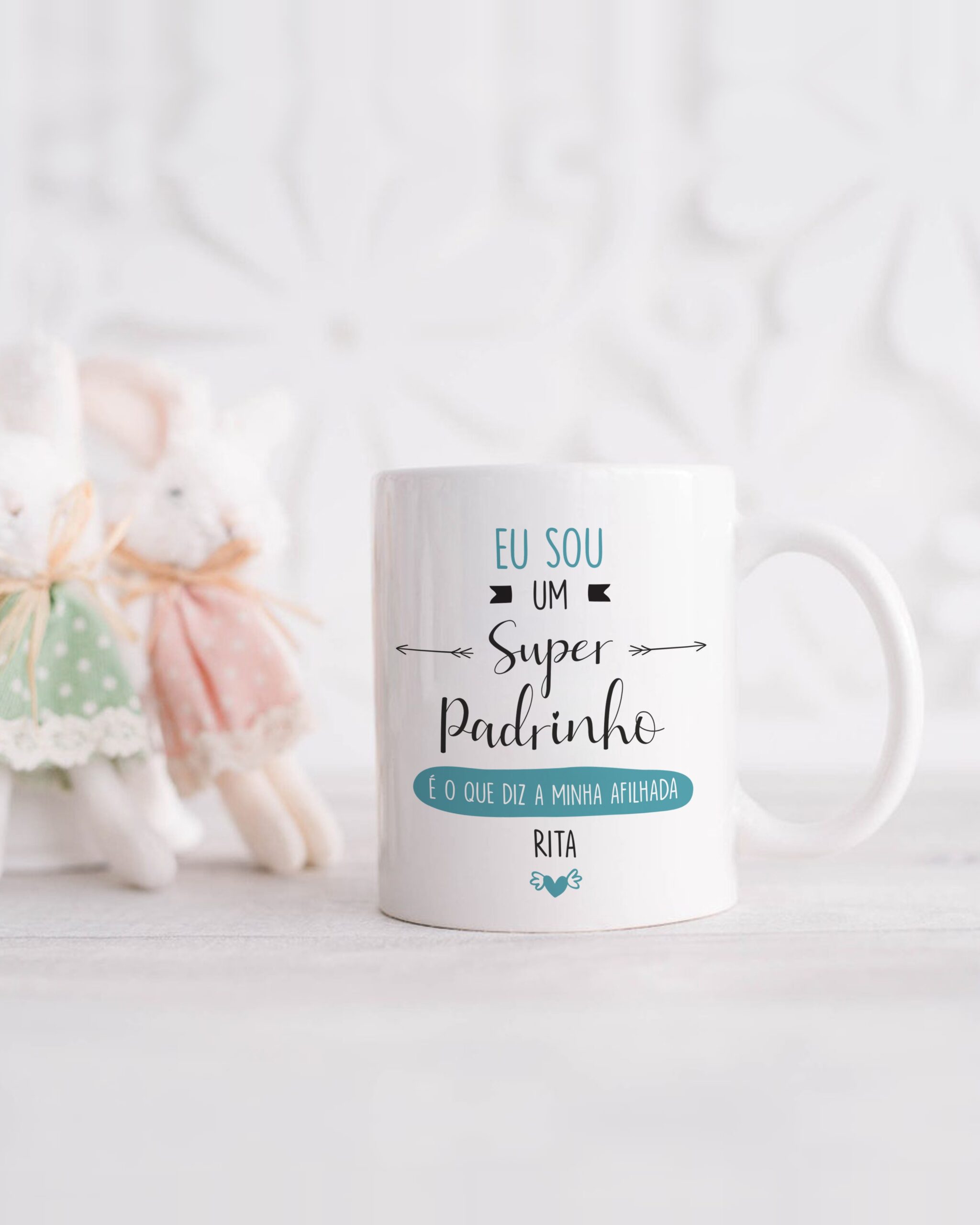 Caneca Eu Sou um Super Padrinho