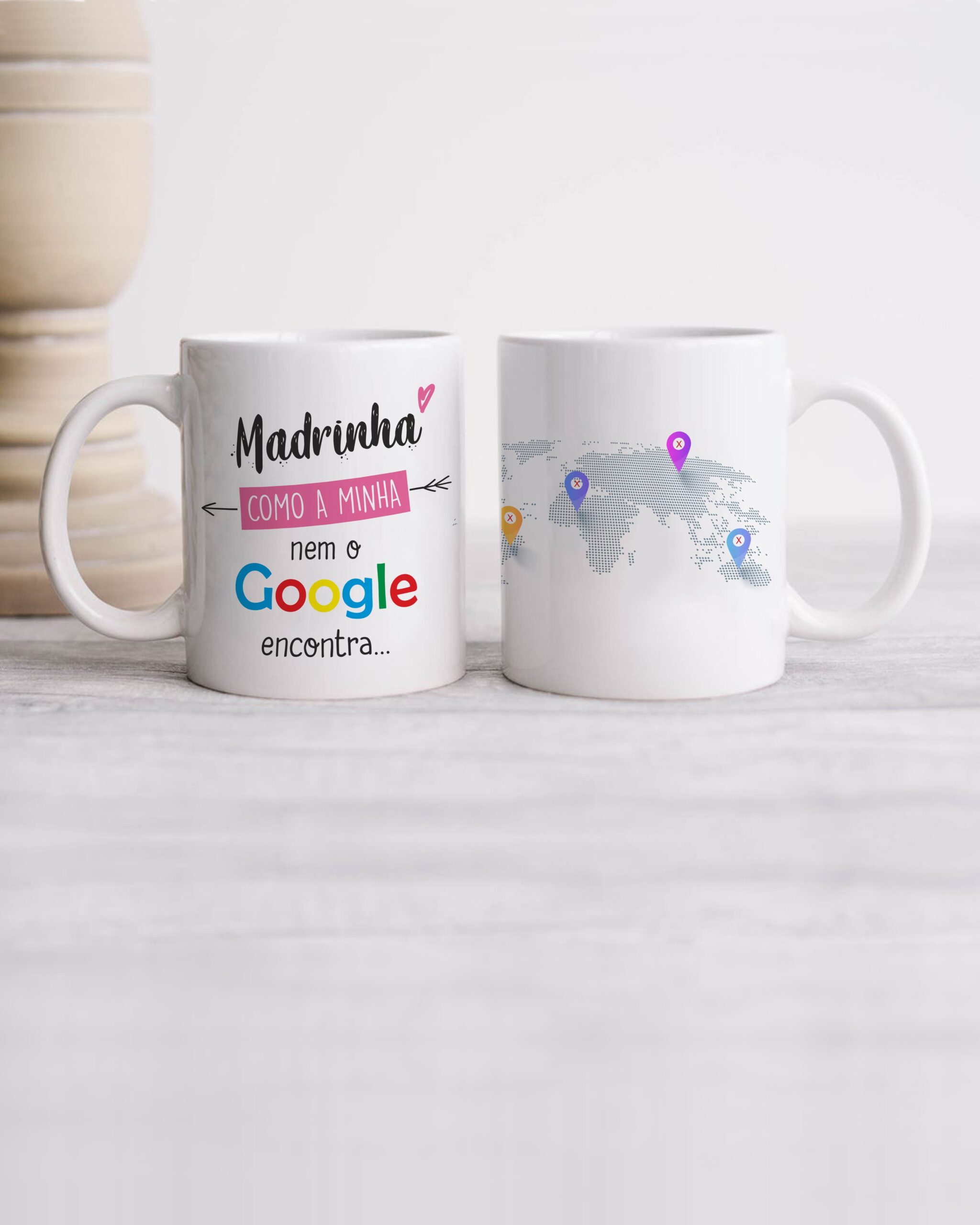 Caneca Madrinha como a Minha nem o Google Encontra
