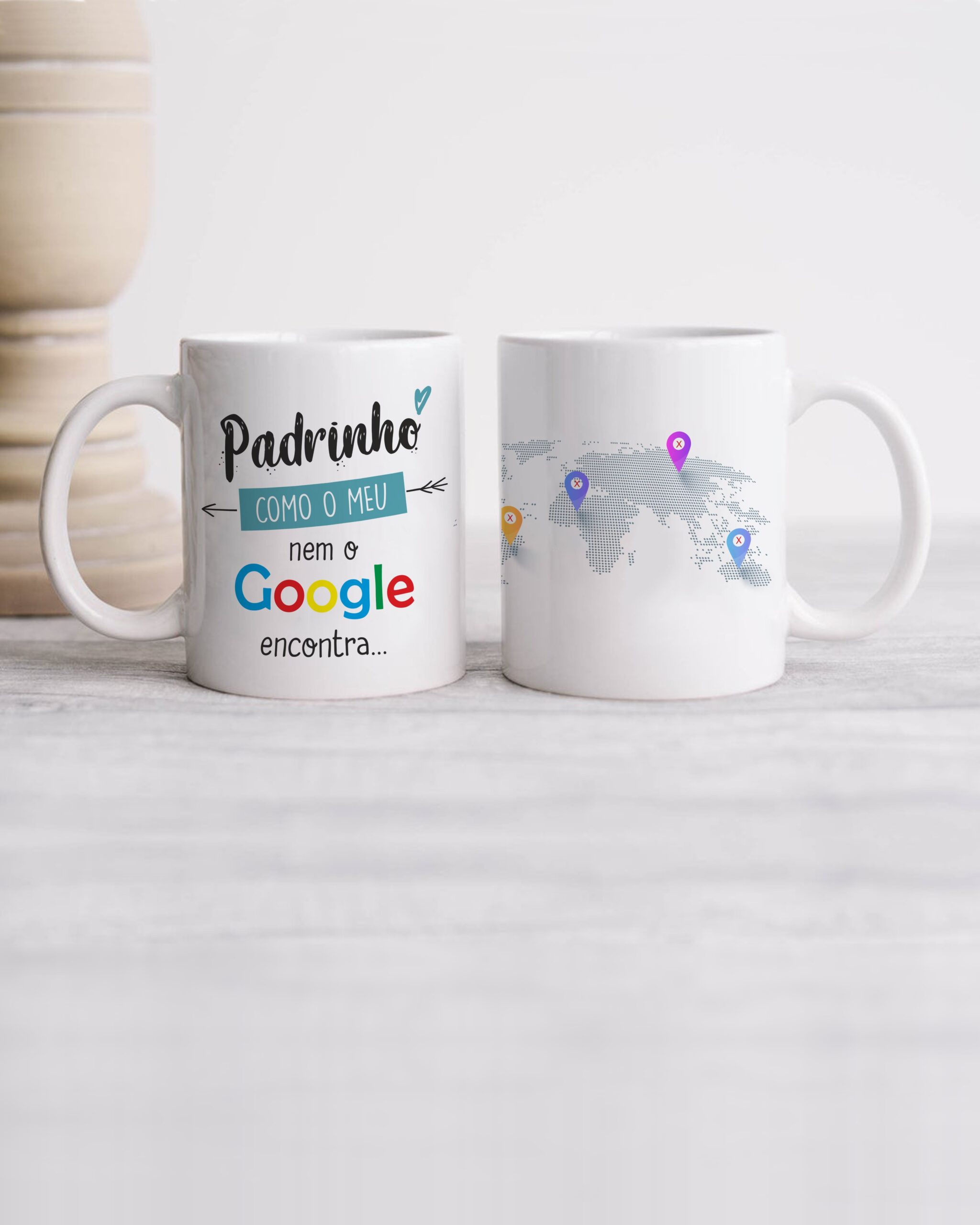 Caneca Padrinho como o Meu nem o Google Encontra