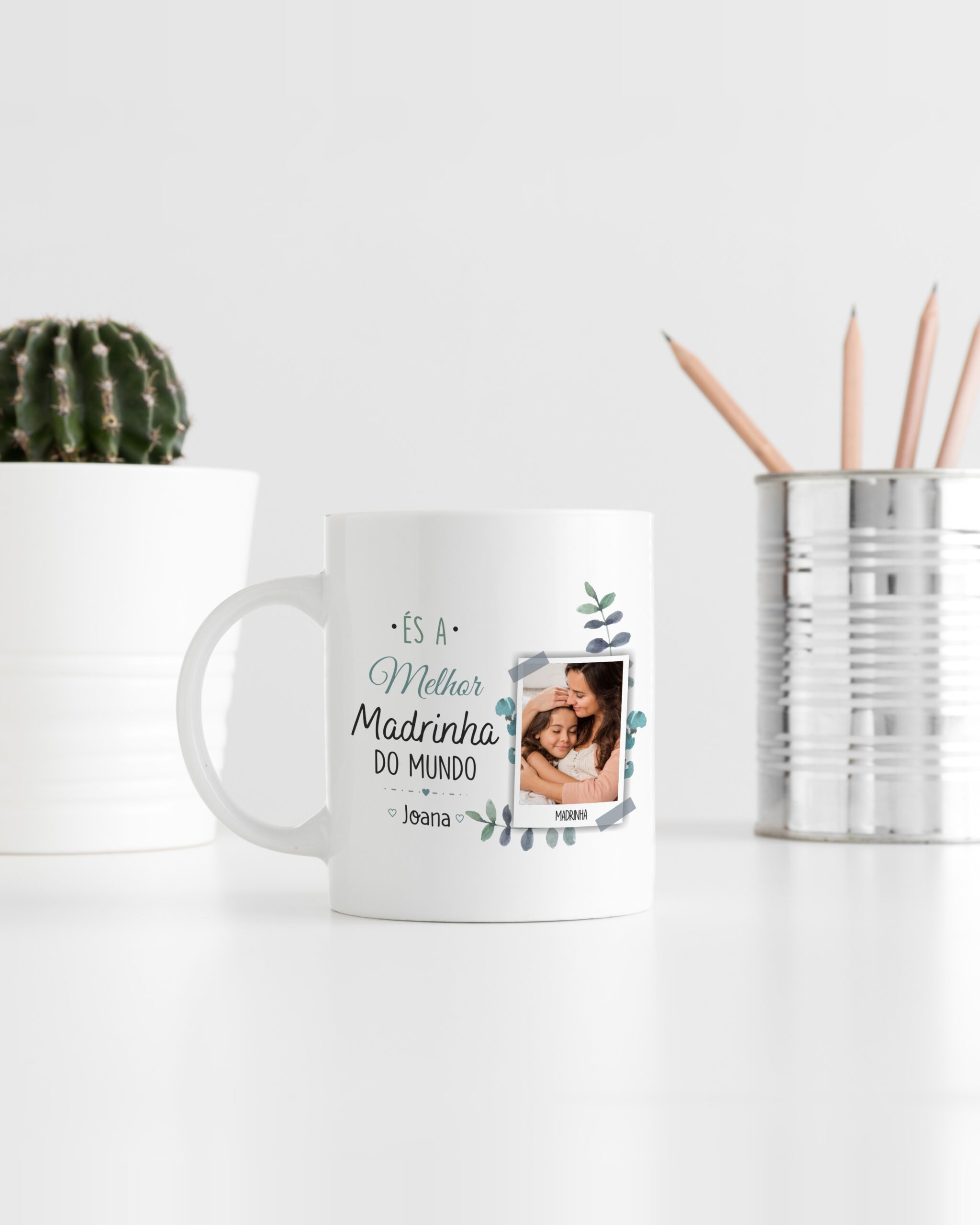 Caneca És a Melhor Madrinha do Mundo com Foto