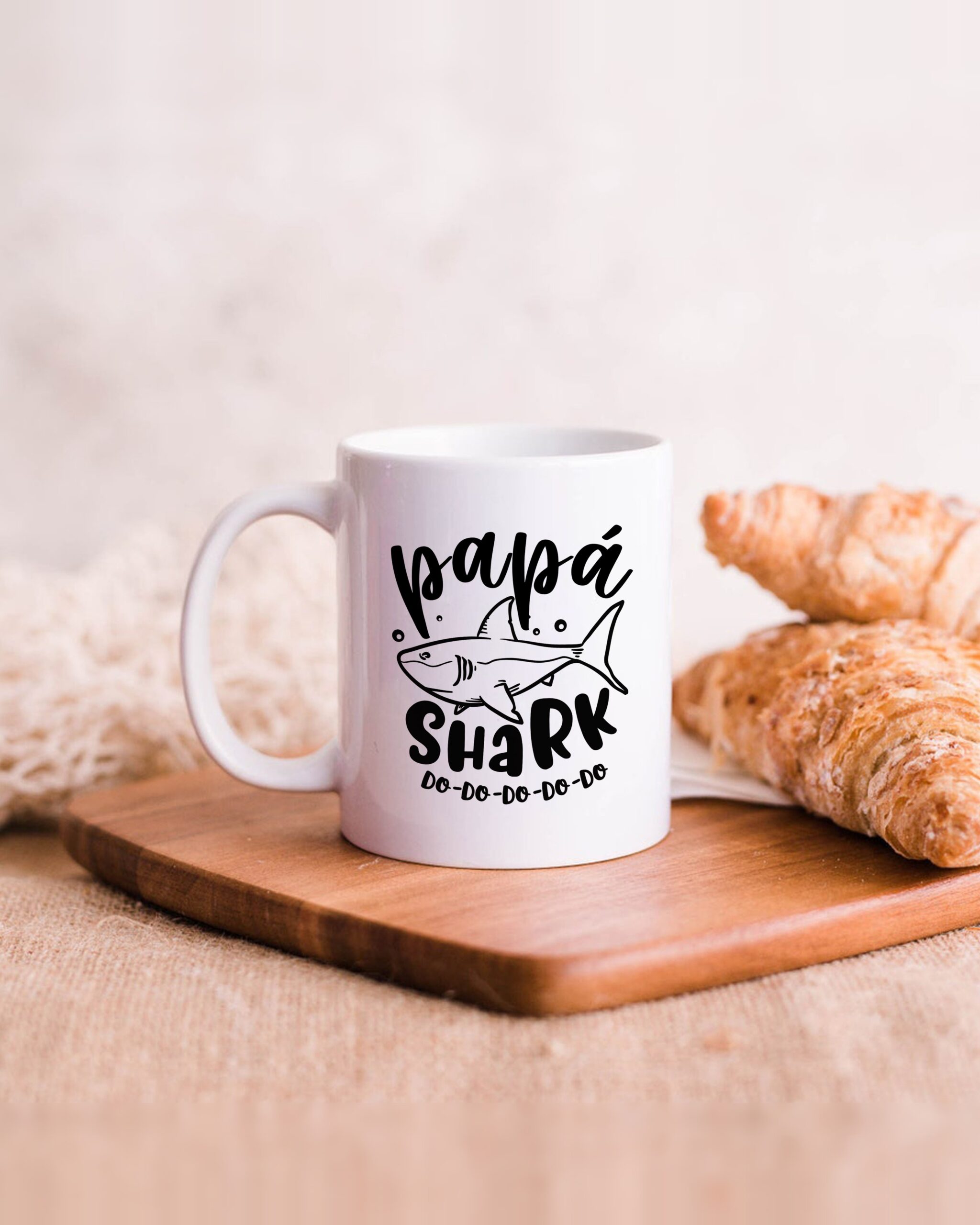 Caneca personalizada Papá Shark