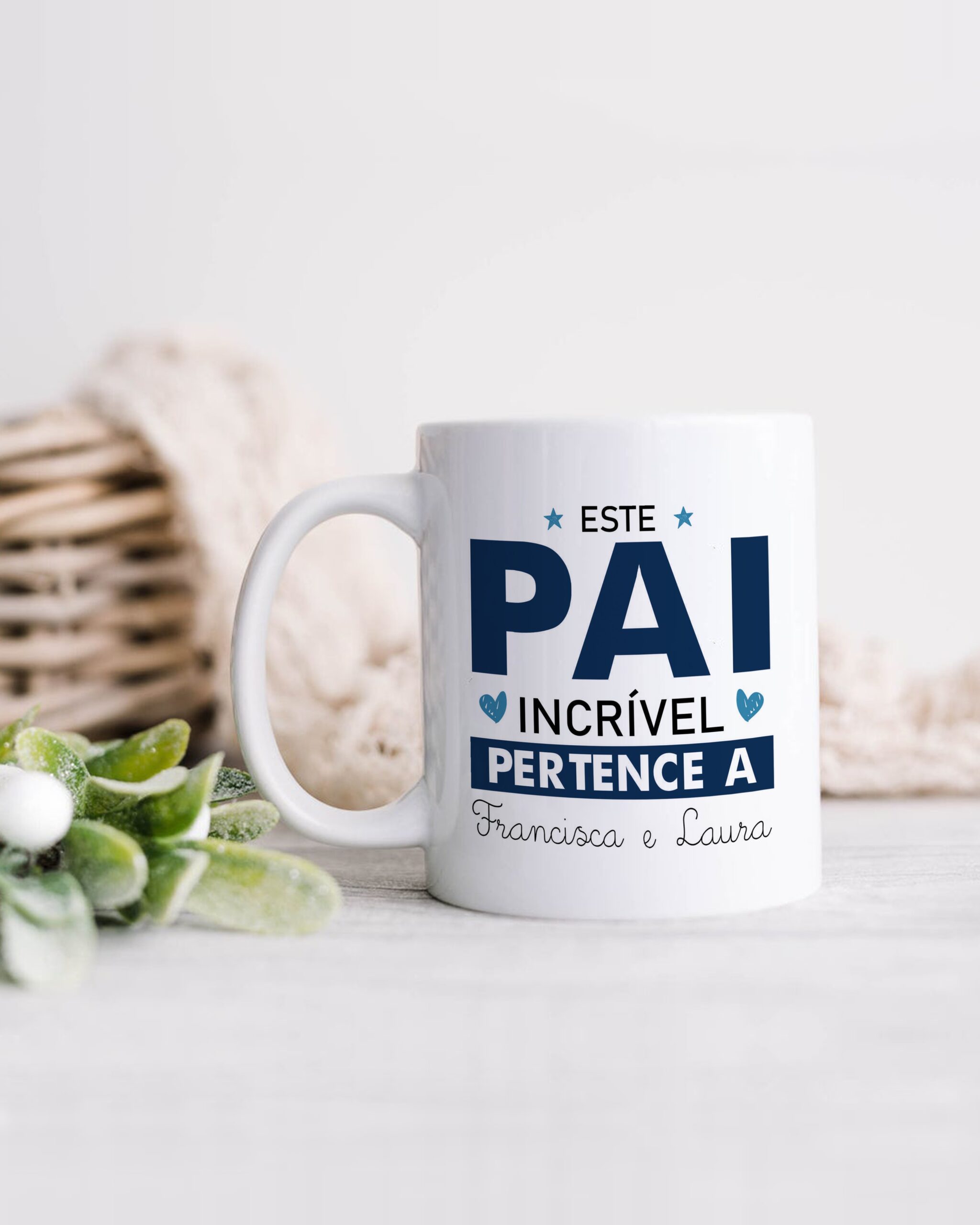 Caneca personalizada Este Pai Incrível Pertence a