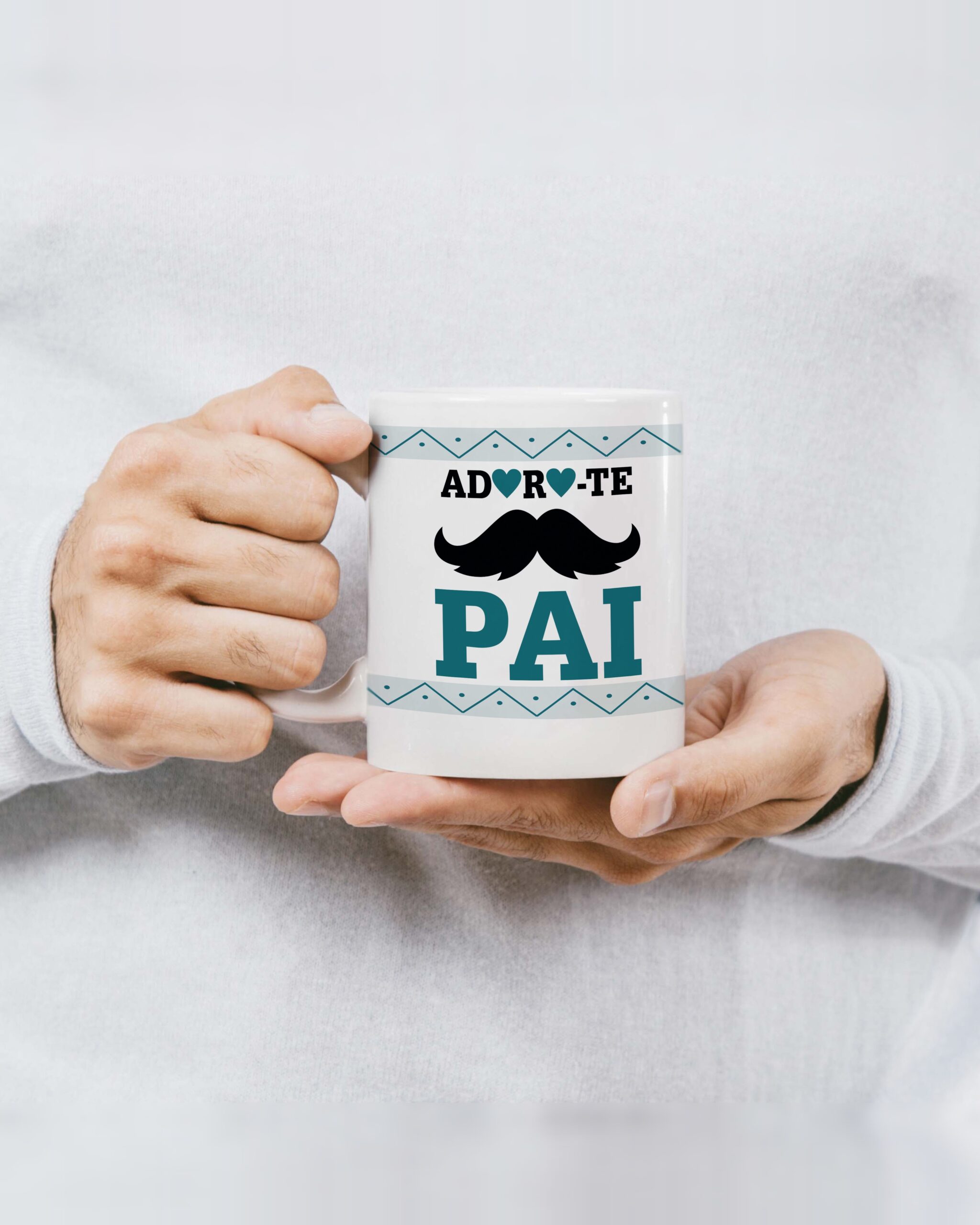 Caneca Adoro-te Pai