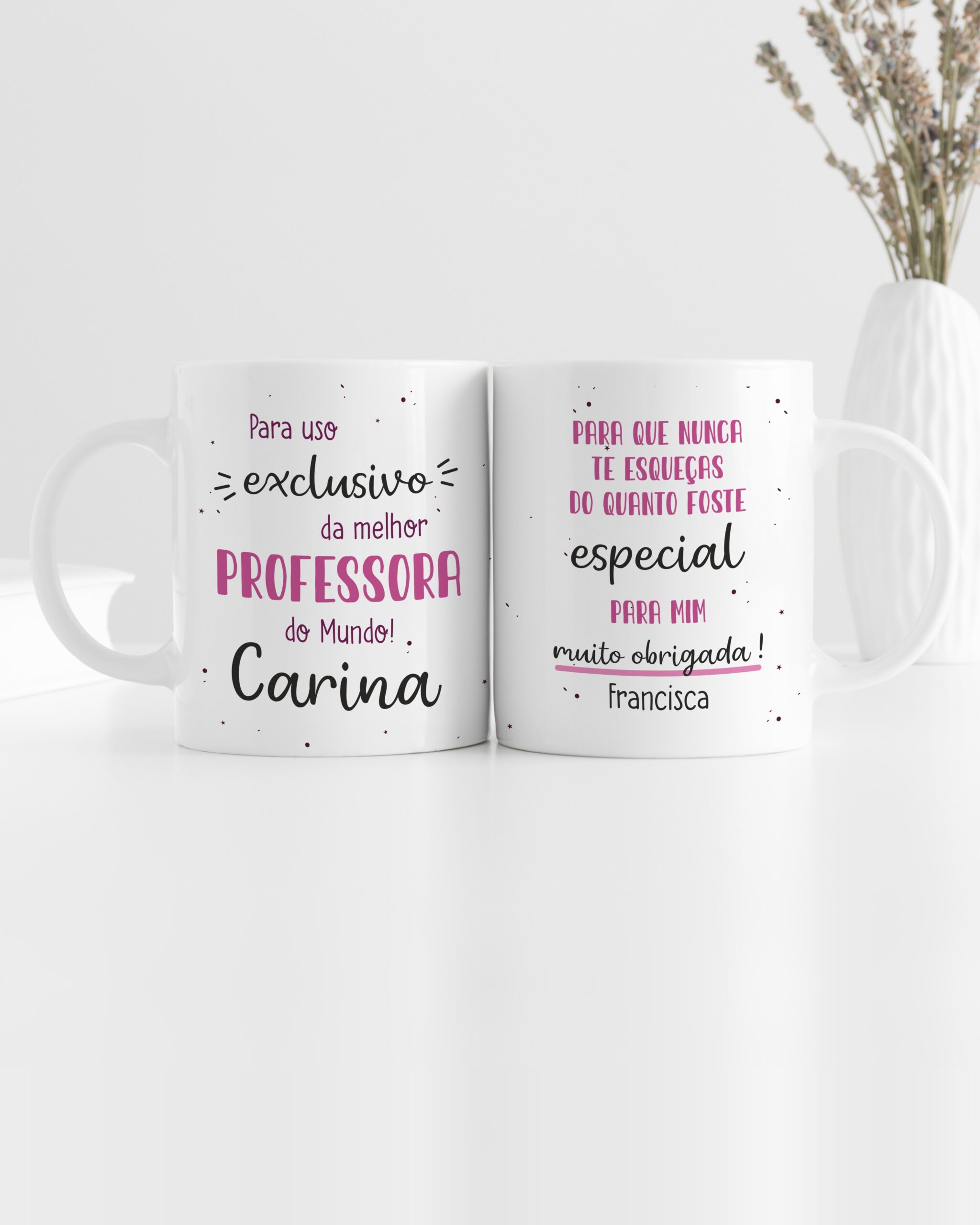 Caneca Uso Exclusivo da Melhor Professora do Mundo