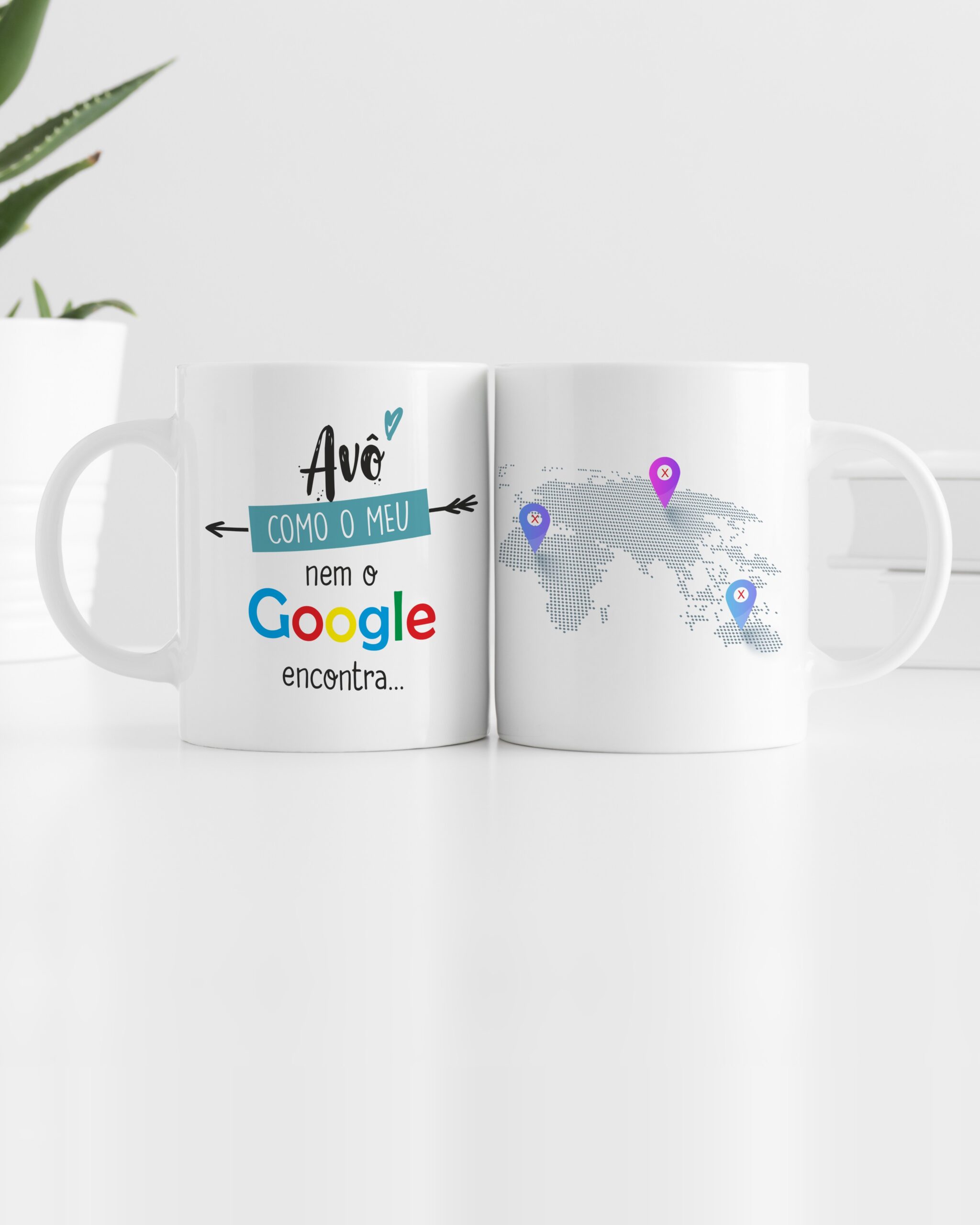Caneca Avô como o Meu nem o Google Encontra