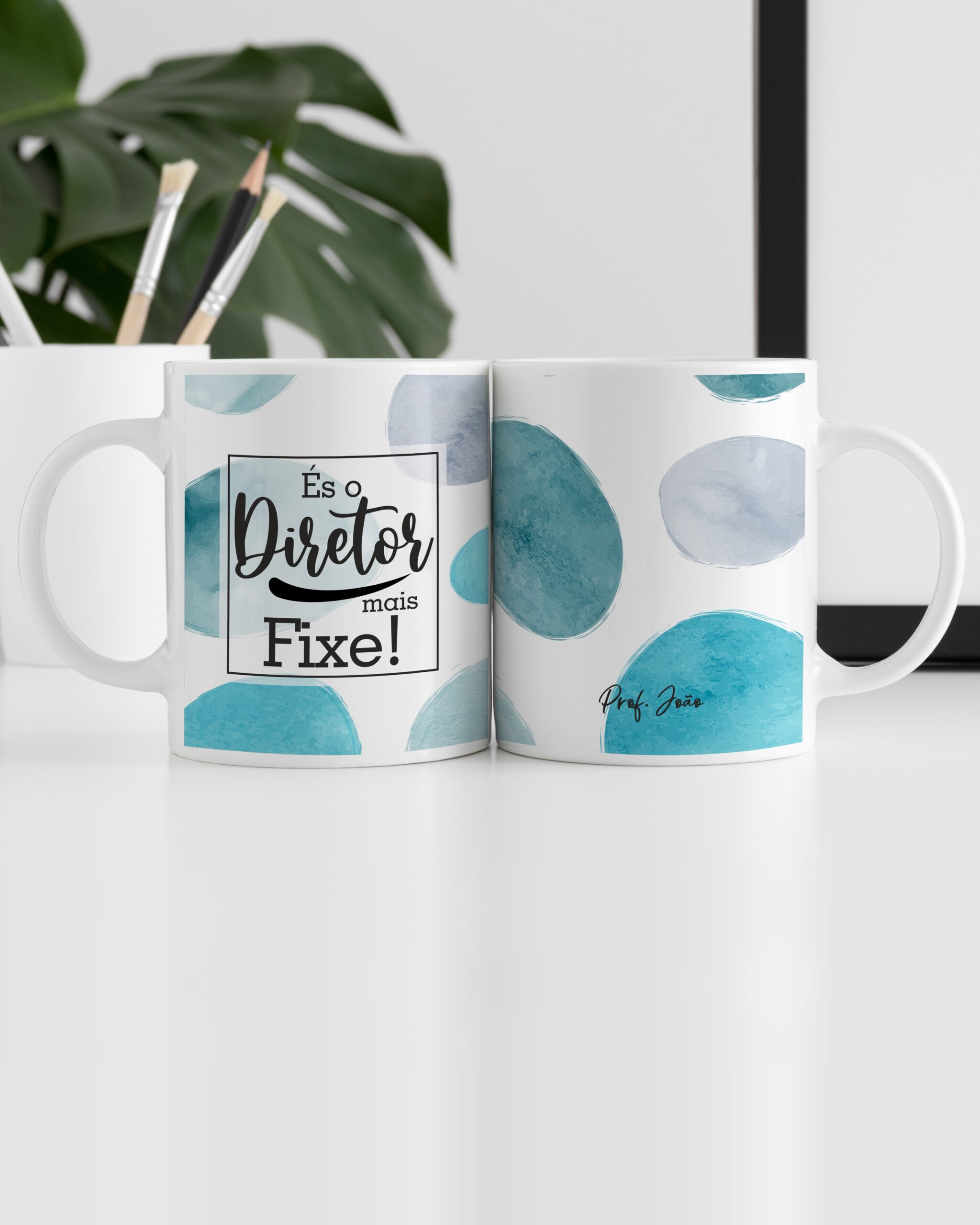 Caneca És o Diretor Mais Fixe Azul