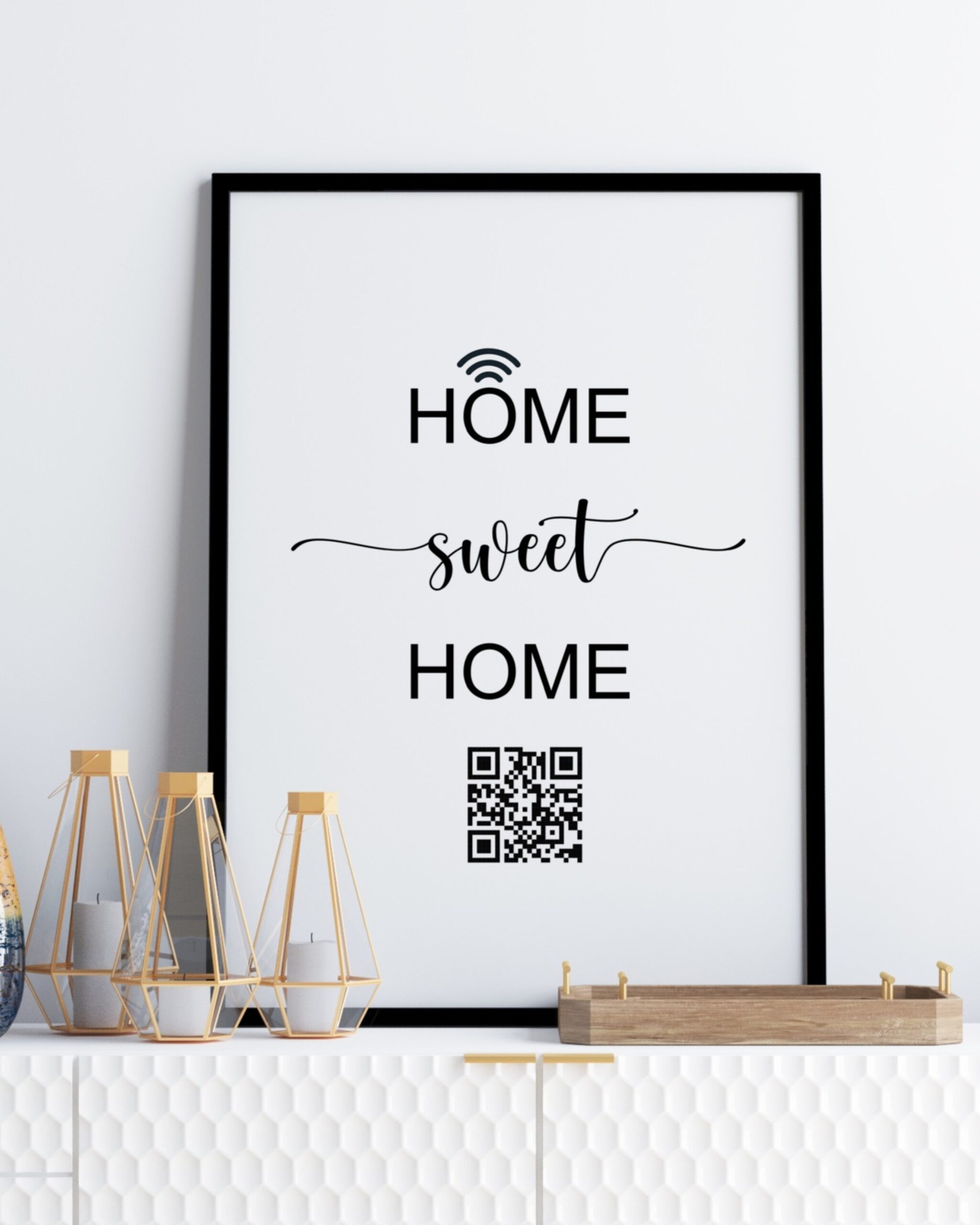 Moldura Home Sweet Home